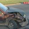 Нетрезвый казанский водитель врезался в столб, а затем пытался поджечь свой автомобиль (ВИДЕО)