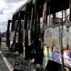 Новые ФОТО и ВИДЕО сгоревшего сегодня в Казани трамвая