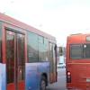 Три красных автобуса столкнулись в Казани, есть пострадавшие (ВИДЕО)