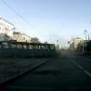 В Казани трамвай поехал по асфальту (ВИДЕО)